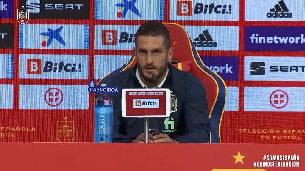 Koke sobre la Eurocopa: "El partido ante Suecia va a ser fundamental"