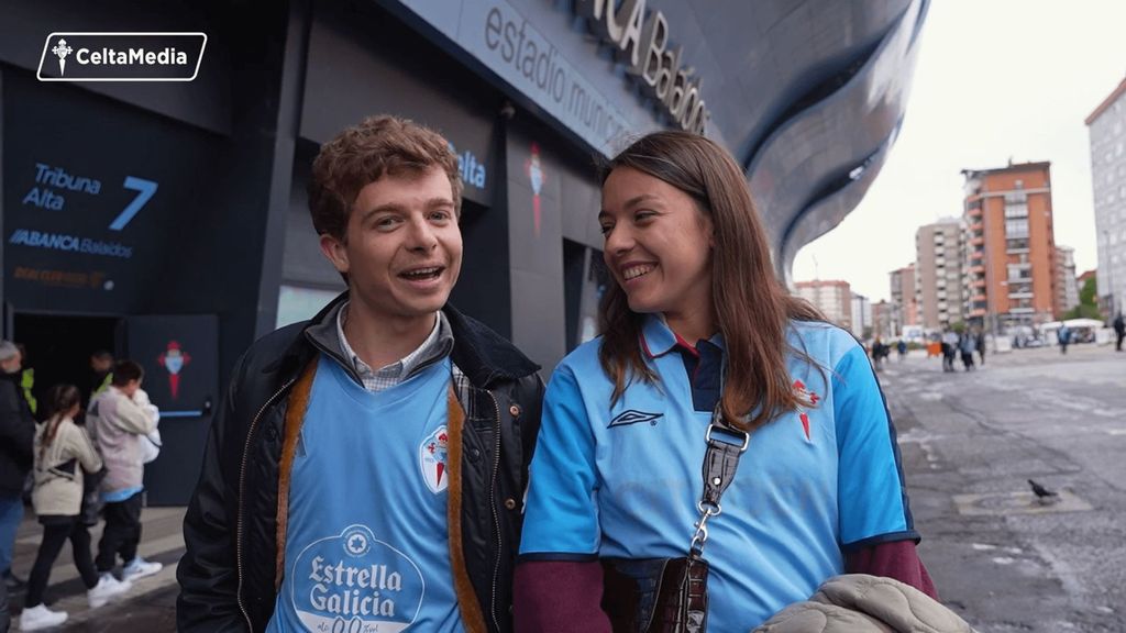 El gaditano que apoya al Celta en Balaídos en plena lucha por la salvación: "Lo sigo y me gusta"