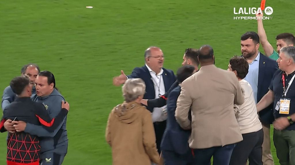 Expulsión de Melamed en el Cádiz-Almería