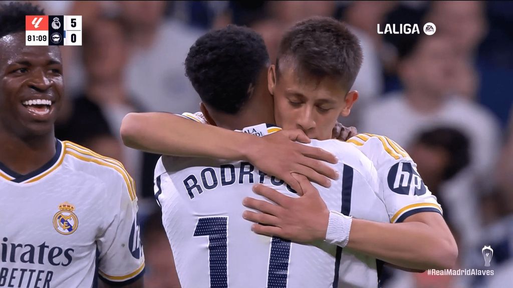 Real Madrid 5-0 Alavés: Gol de Arda Guler