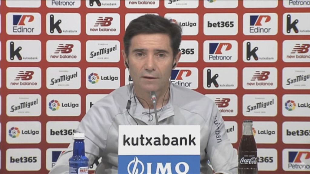 (MEDIASET) Marcelino, sobre la vuelta del público a las gradas: "Las finales hubiesen sido diferentes con la afición, pero ya es pasado"