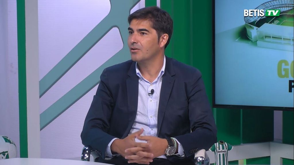 Entrevista a Ángel Haro y José Miguel López Catalán  en Betis TV