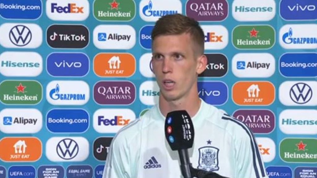 (MEDIASET) Dani Olmo: "En estos momentos difíciles para un jugador como Álvaro, hay que animarle"