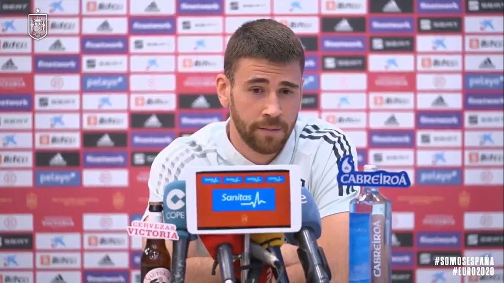 Unai Simón habla sobre el partido ante Croacia: "Futbolísticamente fue el partido más importante de mi vida, no lo voy a olvidar nunca"