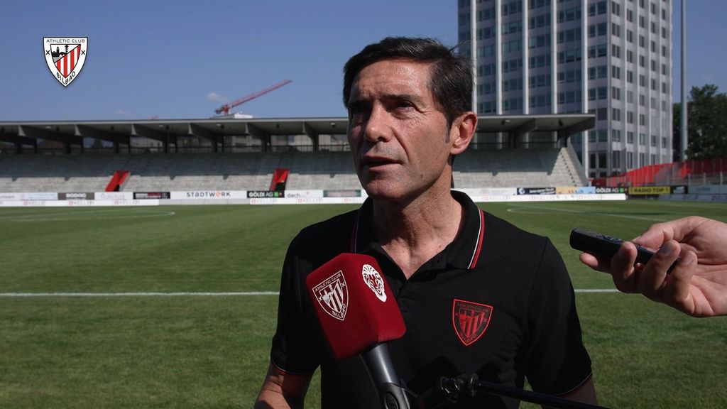 Lekue y Marcelino valoran el partido
