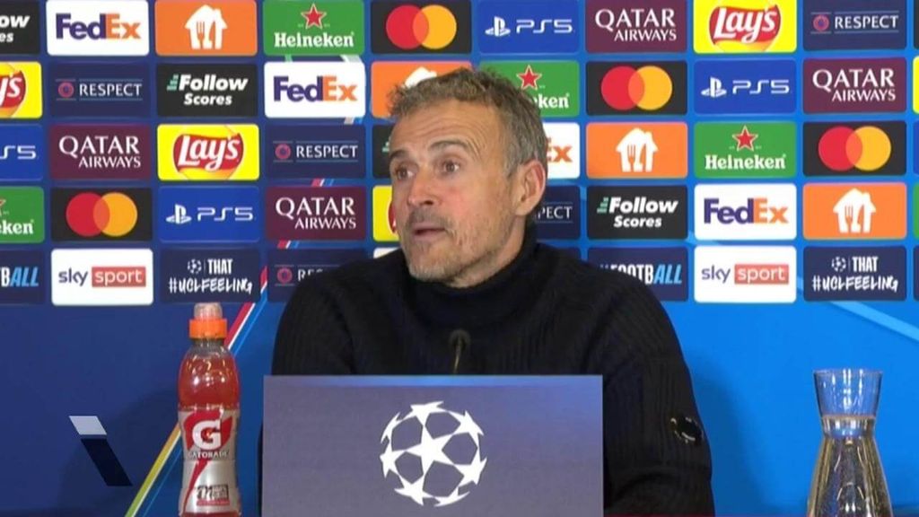 Luis Enrique compara el partido contra el Salzburgo al del PSV o Atlético: "No hemos estado mejor"