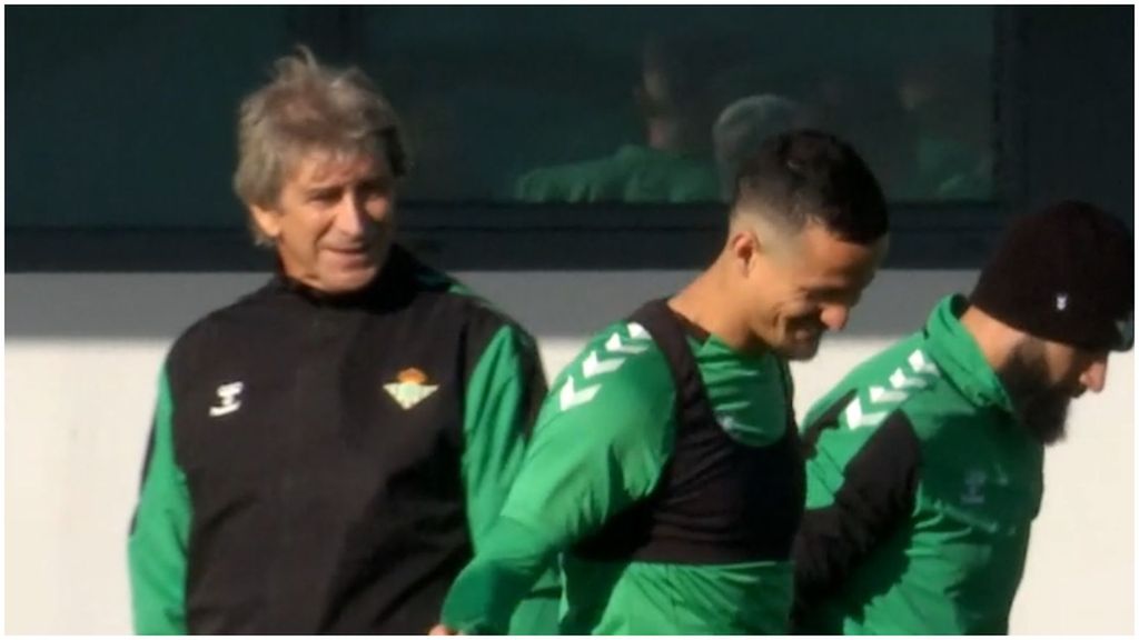 (Mediaset) Luiz Felipe recibe el cariño en el entrenamiento: del gesto de Pellegrini que le saca una sonrisa al vacile de sus compañeros