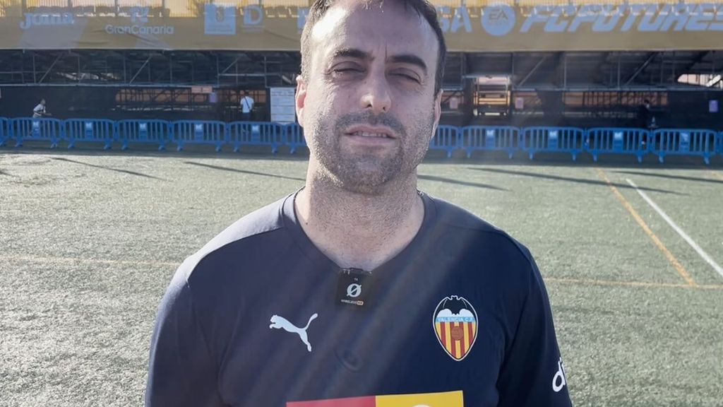 Carles Romero, preparador físico del Valencia CF en LALIGA Promises, rememora la DANA