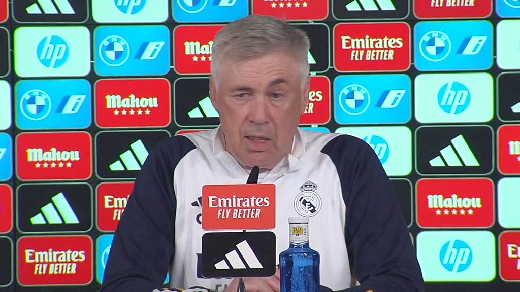 Rueda de prensa de Carlo Ancelotti antes del último partido de LaLiga EA Sports