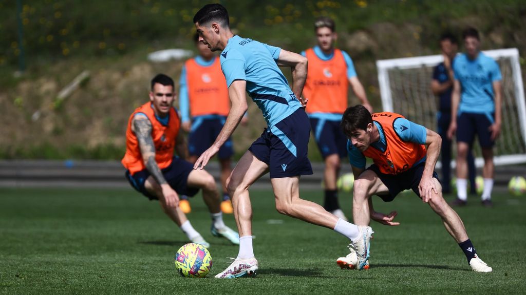 La Real Sociedad prepara la visita del Rayo Vallecano