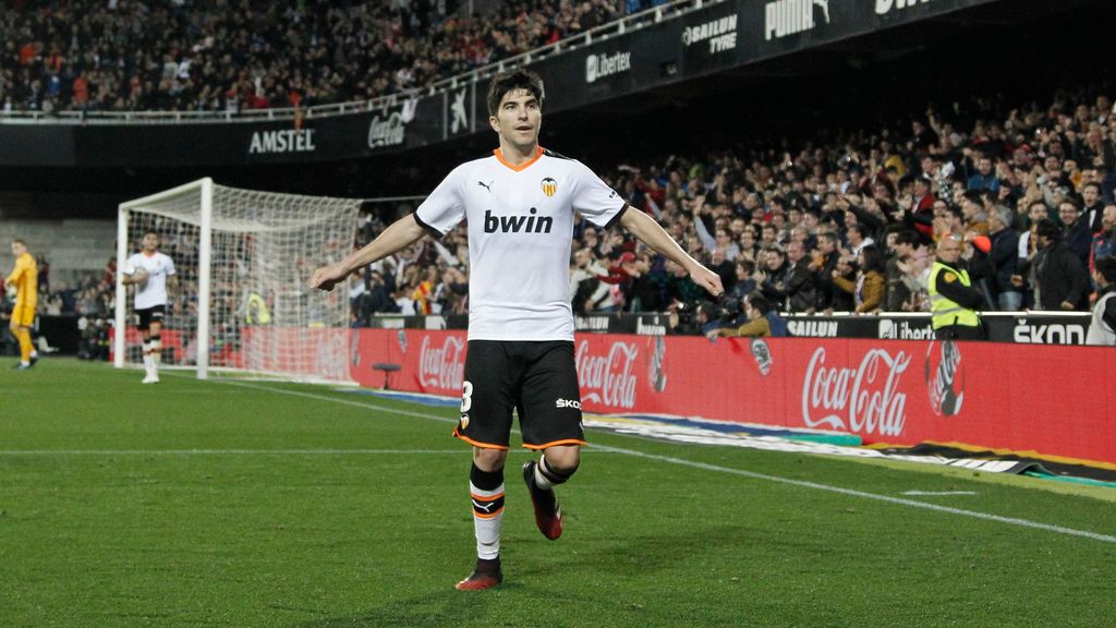 Valencia - Celta de Vigo: Gol 1-0, Carlos Soler (Jornada 22)
