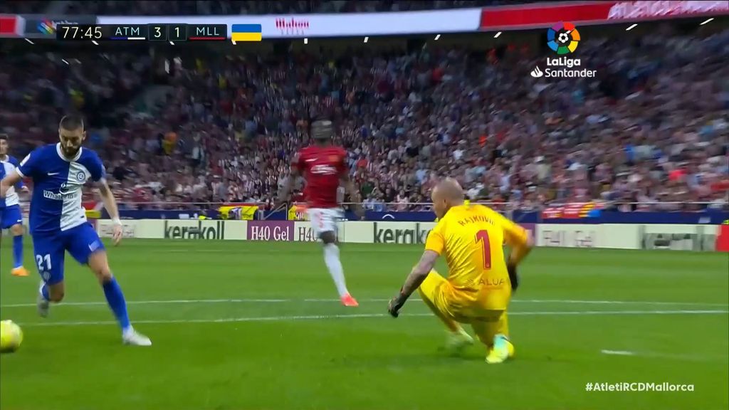 Atlético 3-1 Mallorca: Gol de Carrasco
