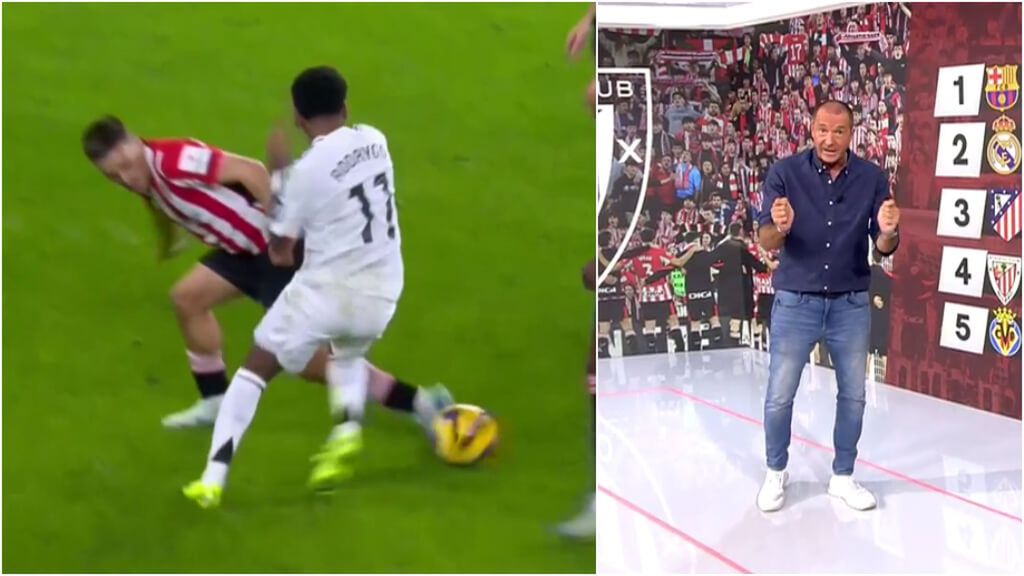 "Habría que dar un carnet a los árbitros del VAR": la crítica de Manu Carreño tras la polémica en el Athletic-Real Madrid