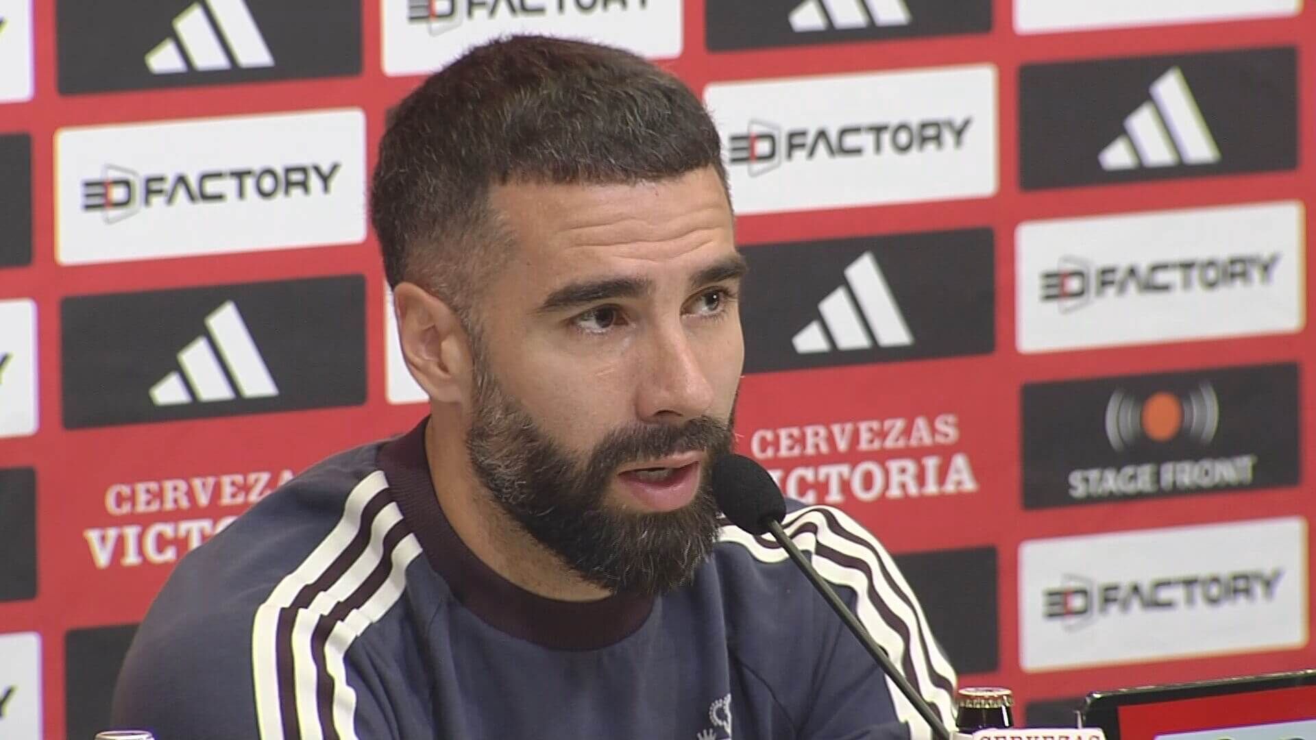 Carvajal, en rueda de prensa