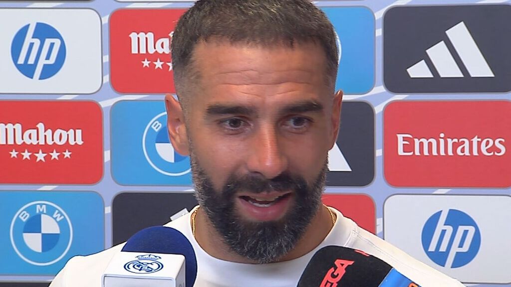 Dani Carvajal, emocionado con su regreso al Santiago Bernabéu: "Tenía gusanillos en el estómago"Dani Carvajal, emocionado con su regreso al Santiago Bernabéu: "Tenía gusanillos en el estómago"