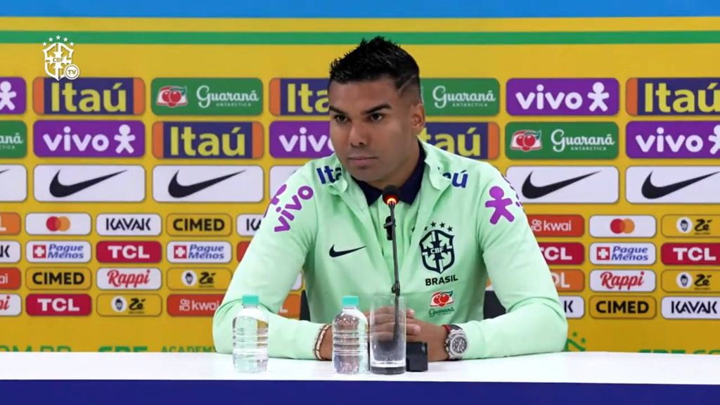 Casemiro, enfadado por los rumores entre Brasil y Ancelotti