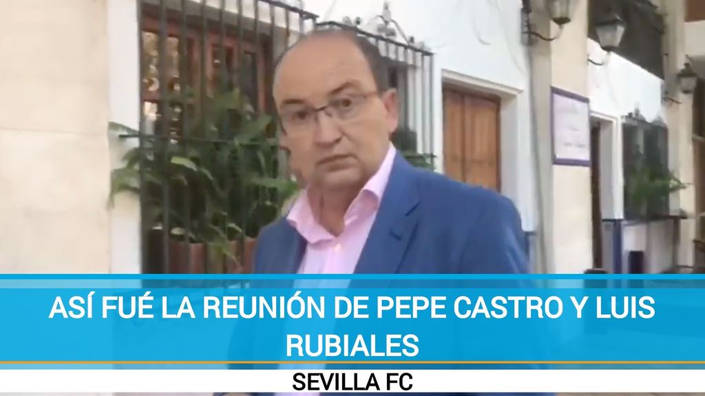 Así fué la reunión de Pepe Castro y Luis Rubiales por la Supercopa de España