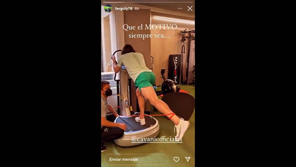 Cavani se machaca en Madrid a falta de su fichaje