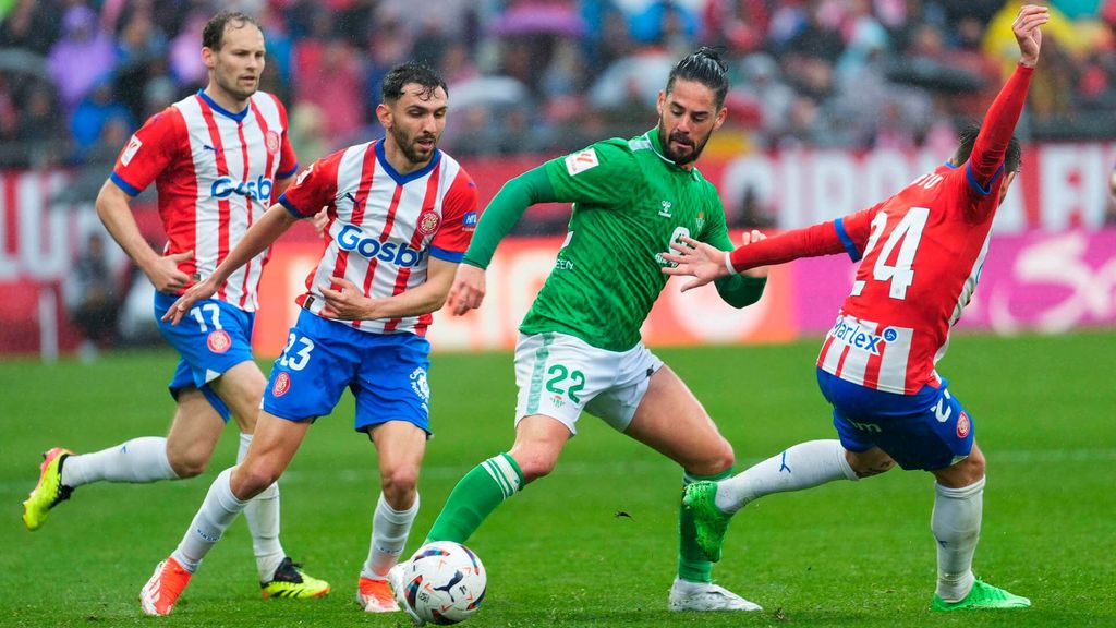 Girona 3-2 Betis: Regates de Isco