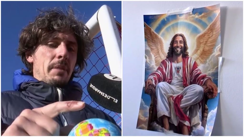 Un día con Javi Poves en el CDC Moscardó: sus rituales, el terraplanismo y el cariño de los vecinos