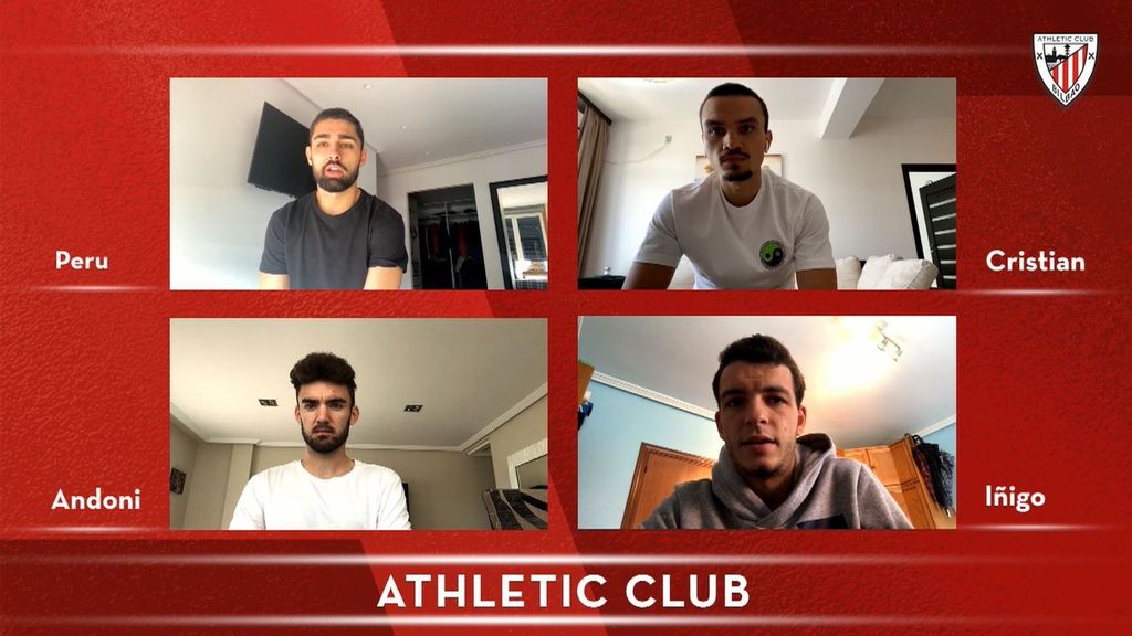 Charla con los cedidos del Athletic (24/04/2020)