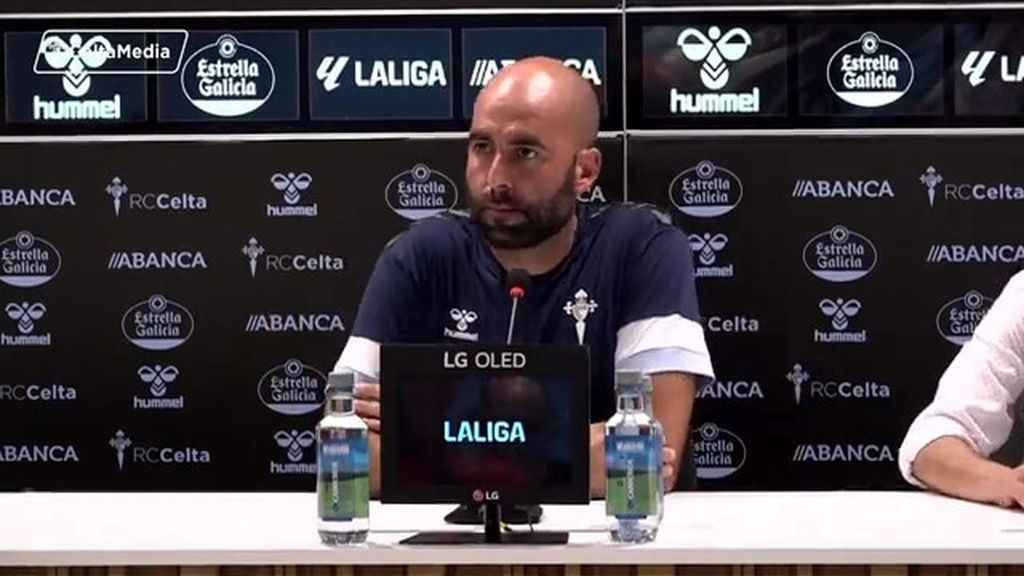 Claudio Giráldez, en la previa del Celta - Alavés