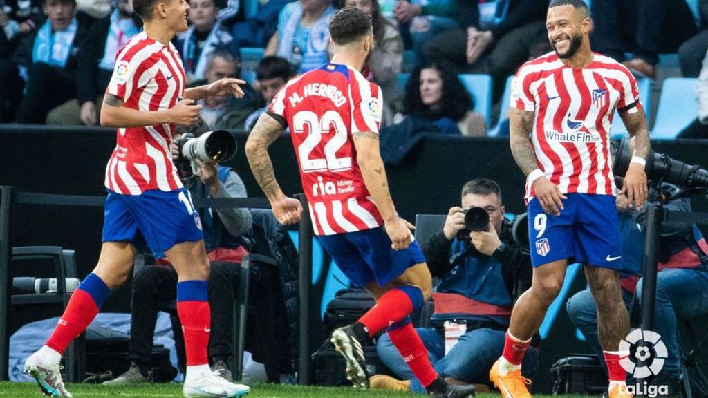 Celta 0-1 Atlético: Resumen del partido