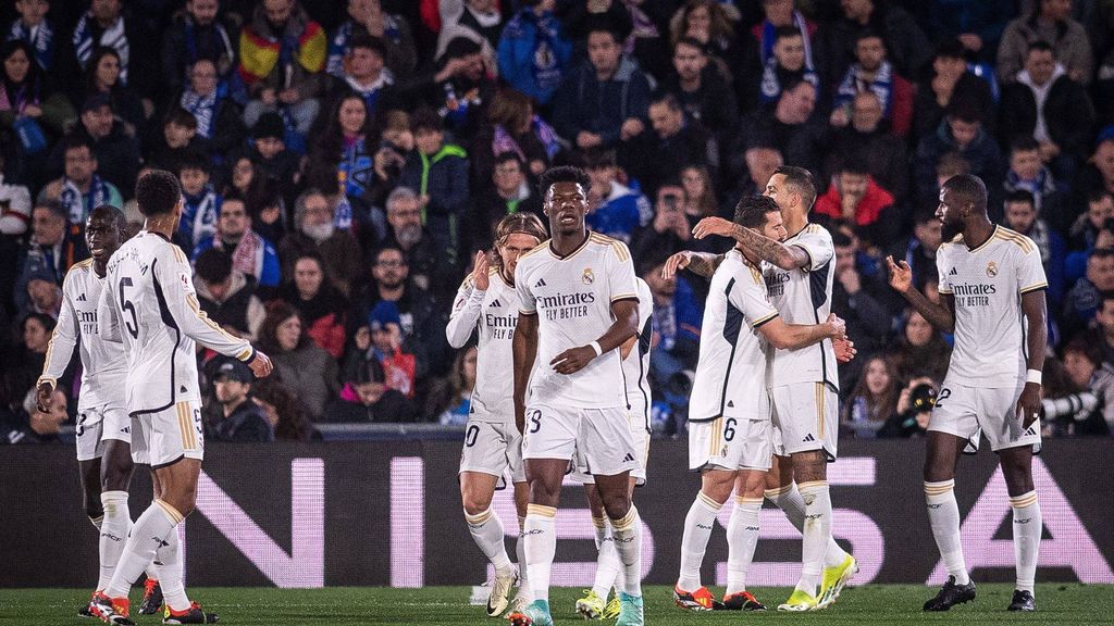 Getafe 0-2 Real Madrid: Gol de Joselu