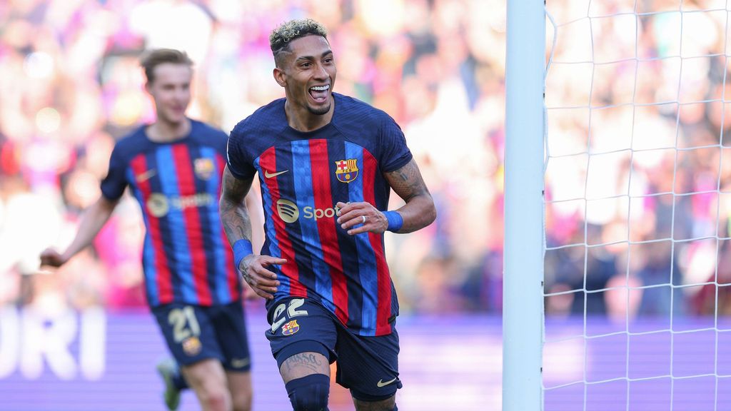 Barça 1-0 Valencia: Gol de Raphinha