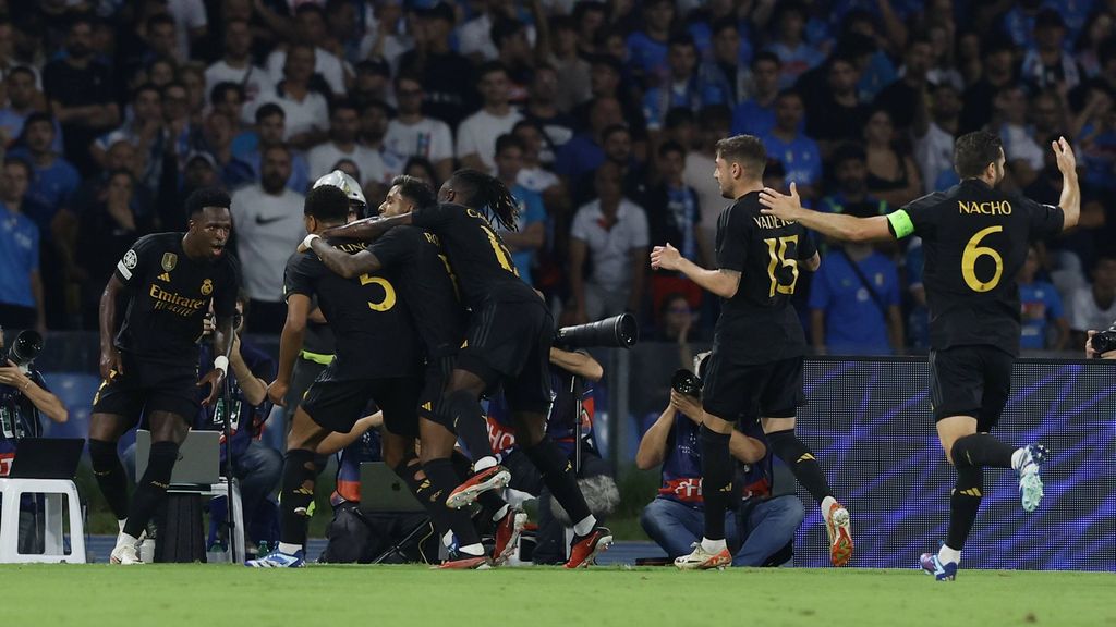 Nápoles 2-3 Real Madrid: Resumen del partido