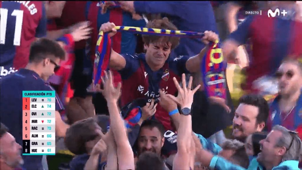 El golazo de Carlos Álvarez en el Burgos-Levante para el ascenso