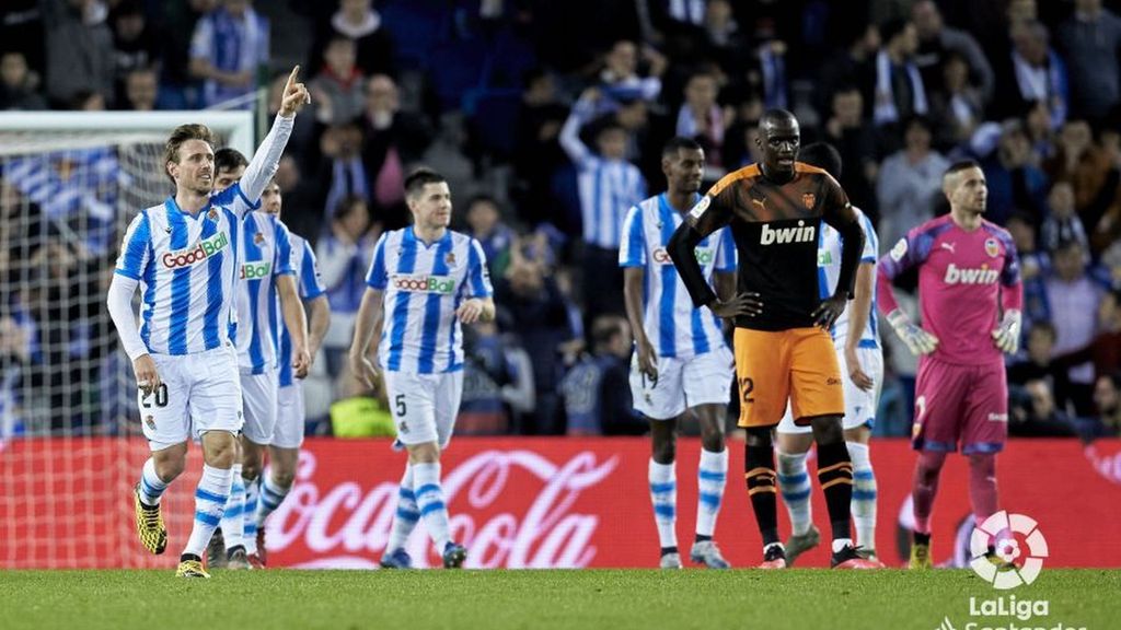 Real Sociedad 3-0 Valencia: Resumen del partido