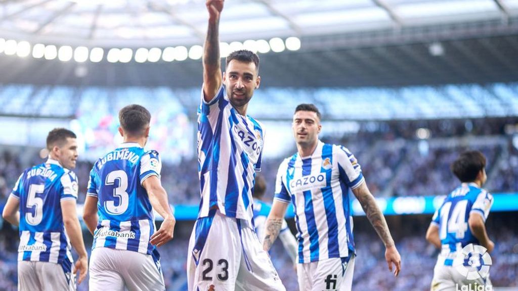 Real Sociedad 2-0 Osasuna: Gol de Brais Mendez