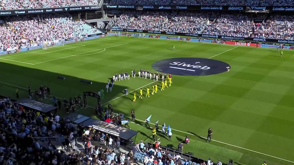 Celta 3-0 Villarreal: resumen del partido