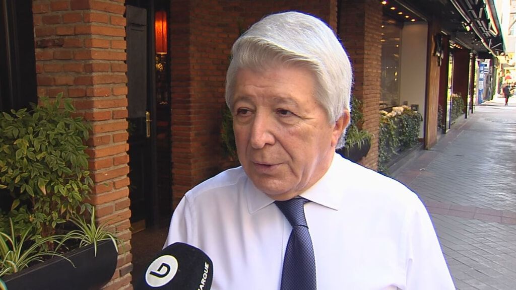 Enrique Cerezo descarta fichajes de última hora en el Atlético de Madrid: "Tenemos una plantilla magnífica"