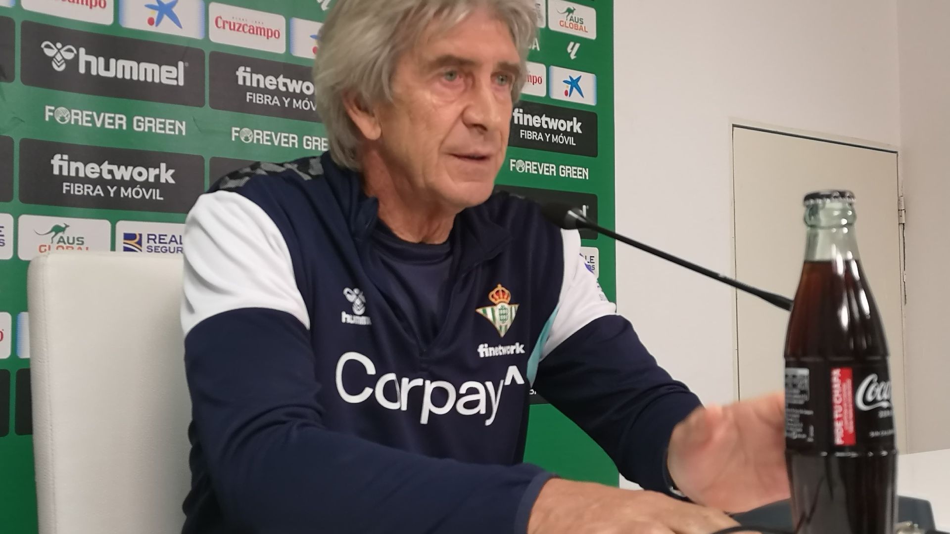 Rueda de prensa completa de Pellegirni previa al Mallorca-Betis: Luiz Henrique, la salida de Borja Iglesias y el mercado de invierno