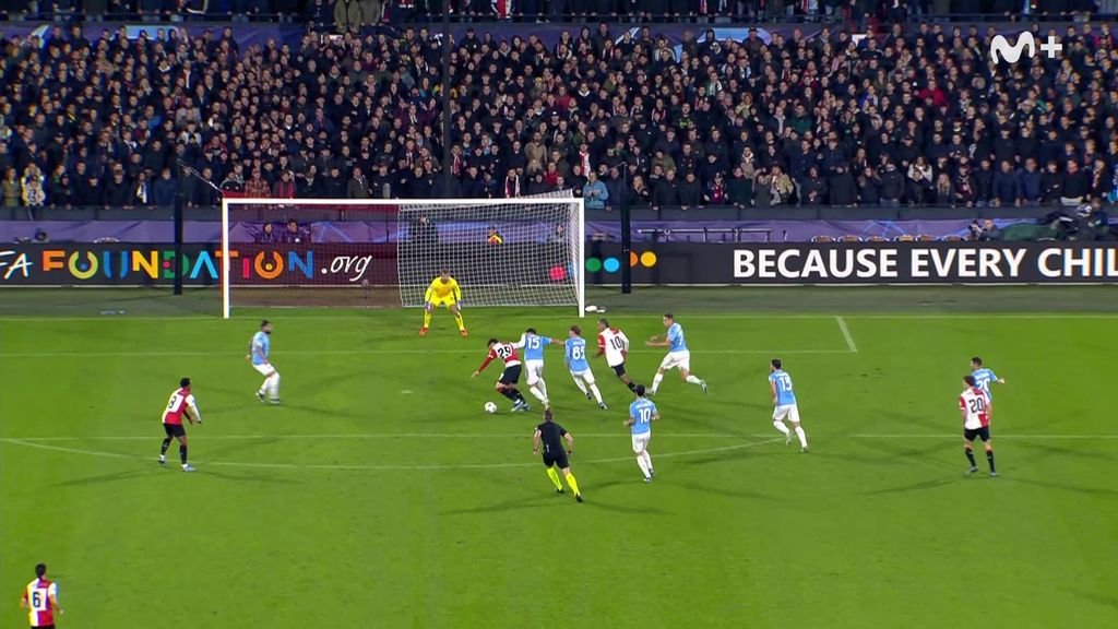 Feyenoord 3-1 Lazio: Goles de Santiago Giménez