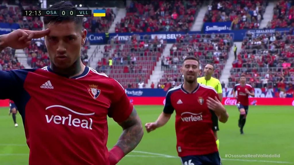 Osasuna 1-0 Real Valladolid: Gol del Chimy Ávila