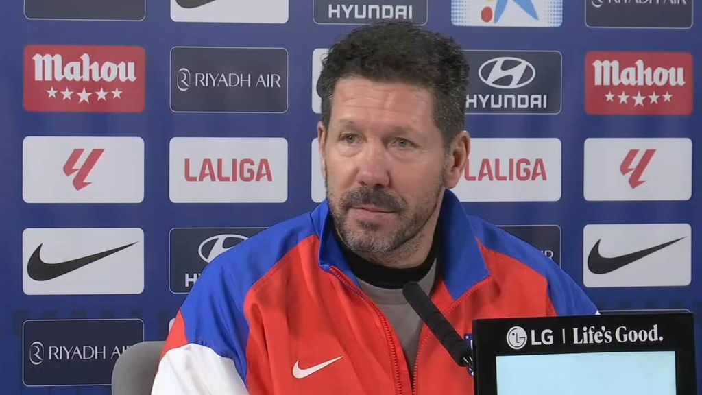 El Cholo Simeone y los rumores sobre su salida del Atlético de Madrid: "No es una pregunta para mí"