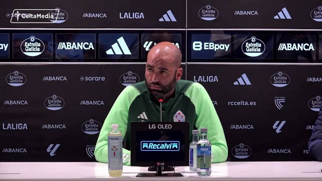 Rueda de prensa de Claudio Giráldez previa al Celta-Villarreal