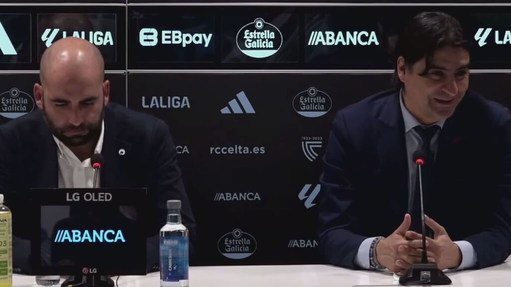 Claudio Giráldez y su renovación al final de temporada