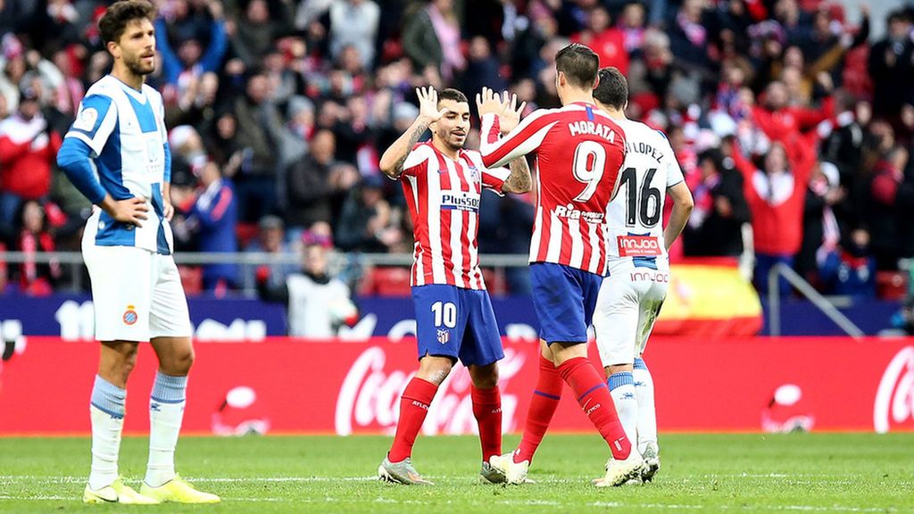 Atlético de Madrid 3-1 Espanyol: Resumen del partido
