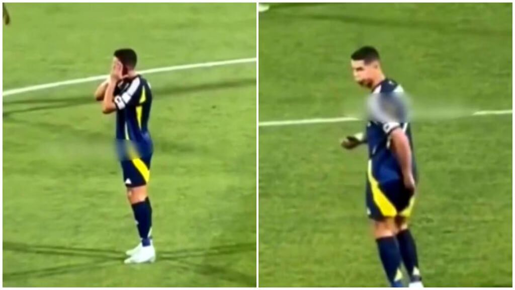 Cristiano Ronaldo y los feos gestos a sus compañeros