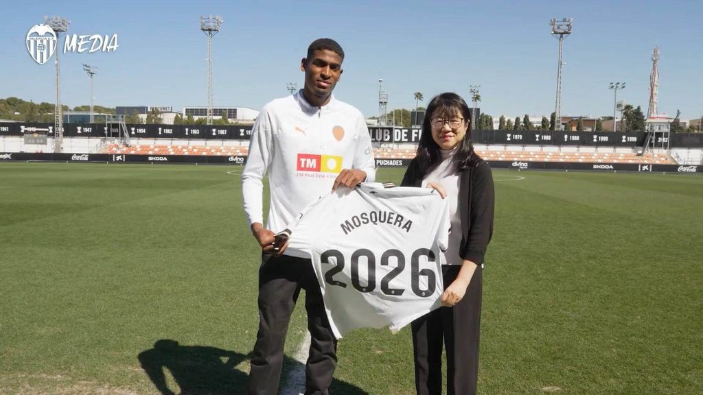 Cristhian Mosquera habla tras renovar con el Valencia CF