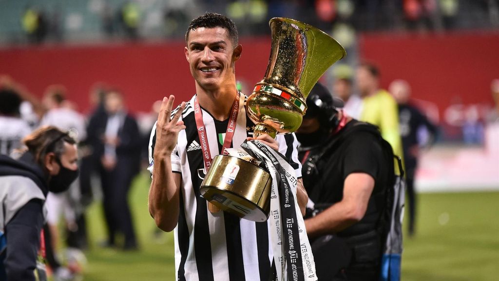 Cristiano gana su primera Copa Italia con la Juventus