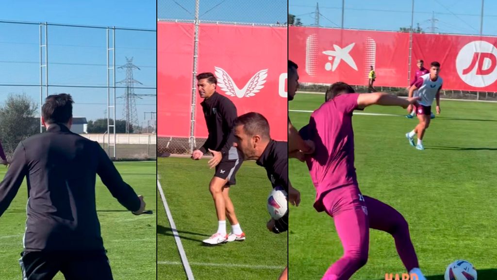 La presión de Diego Alonso a Januzaj: "Eso me gusta, carajo"