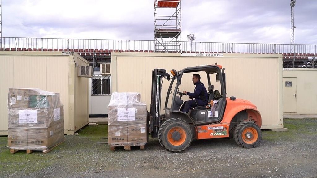 La ayuda del Sevilla a Paiporta tras los estragos de la DANA