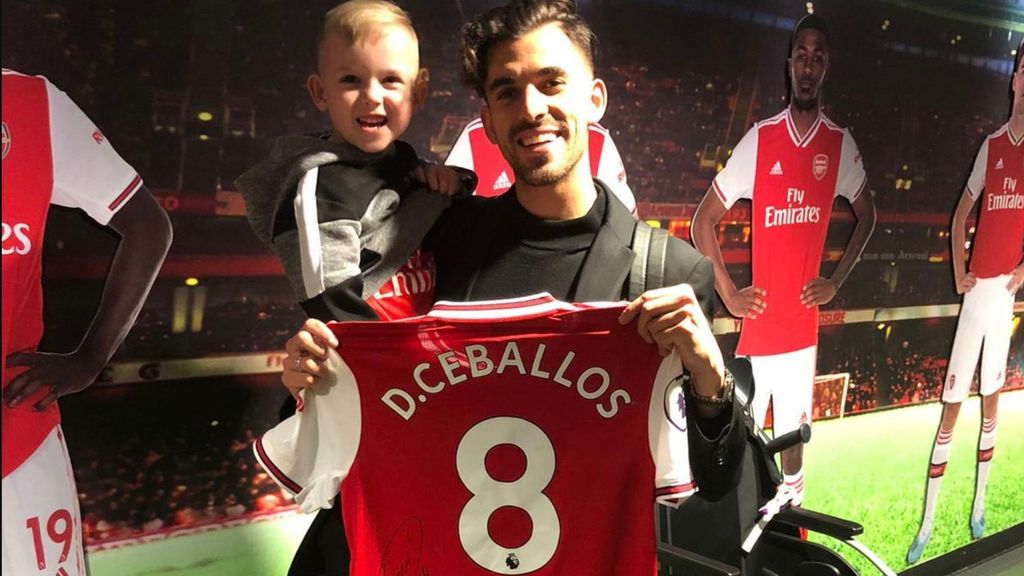 El bonito gesto de Dani Ceballos con un niño 'Gunner'