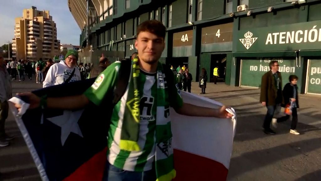 La historia del bético chileno que ha recorrido miles de kilómetros para cumplir su sueño