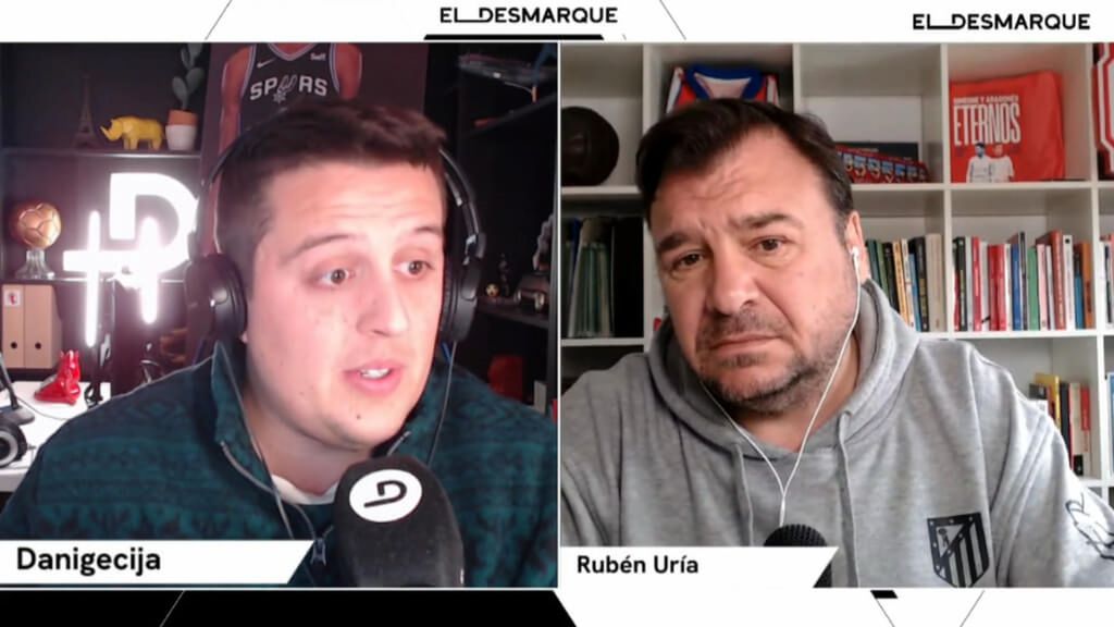 Rubén Uría, crítico con el Atlético de Madrid tras no reclamar el penalti de Julián Álvarez: "Hay que escuchar a tu gente"